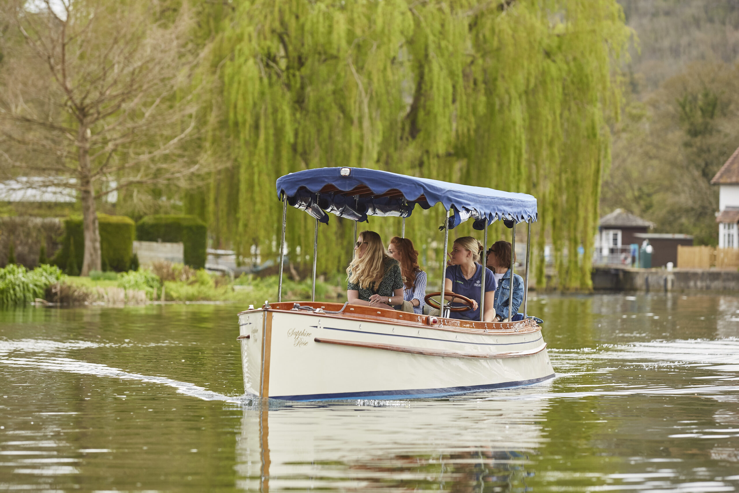 Electric boating on the Thames